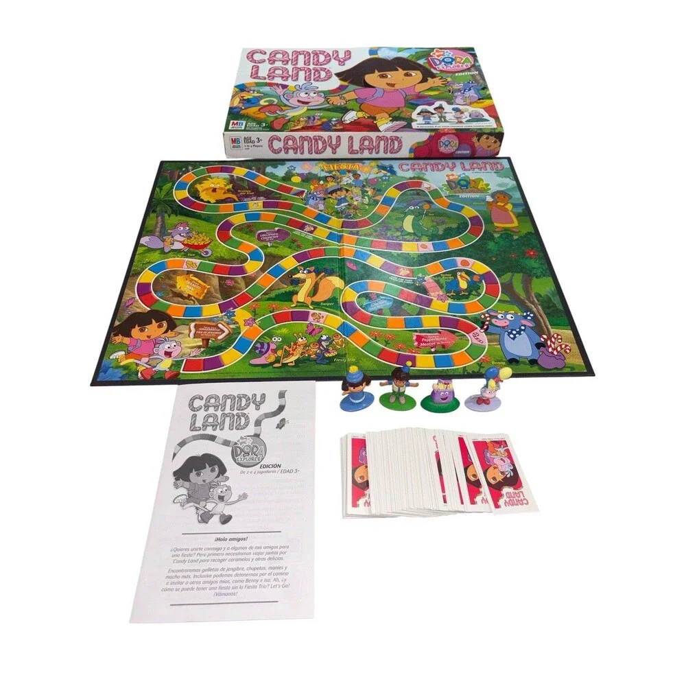 2005 Dora the Explorer Candy Land Complete Board Game Milton Bradley Nickelodeon